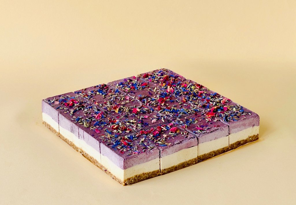 blueberry almond cake vegan glutenfrei