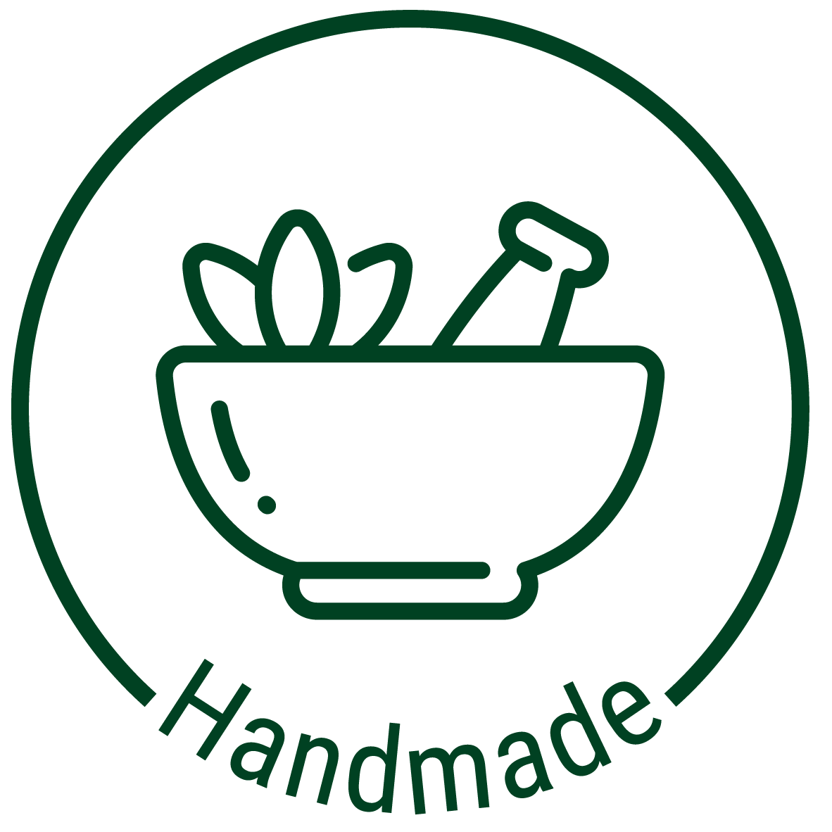 Handgemacht Kennzeichnung - mit Liebe und Sorgfalt von Hand hergestellt